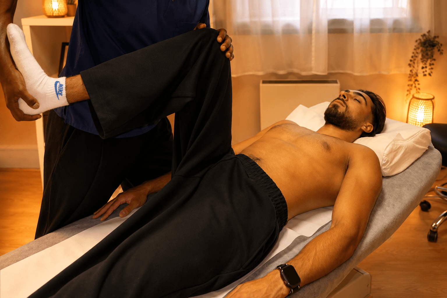Consultation d'ostéopathie du sport au Cabinet Alma à Ferney-Voltaire